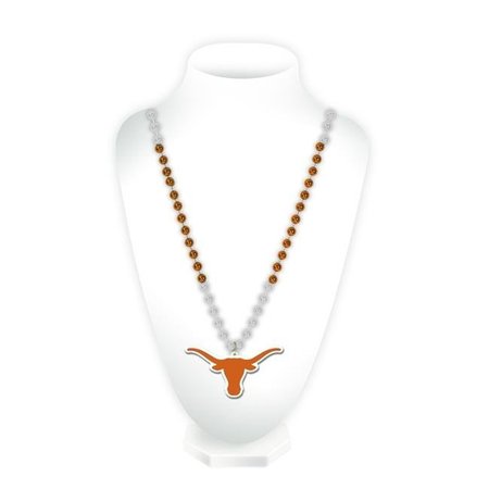 RICO INDUSTRIES Texas Longhorns Beads with Medallion Mardi Gras 6734543540